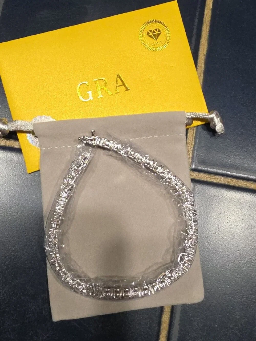 Beautiful Moissanite Bracelet With GRA certification